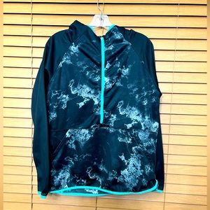 Energy zone Zip Up Hoodie Women Large black